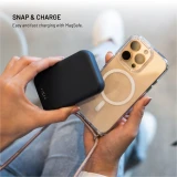Pouzdro FIXED MagPure Neck s růžovou šňůrkou na krk pro Apple iPhone 17 Pro