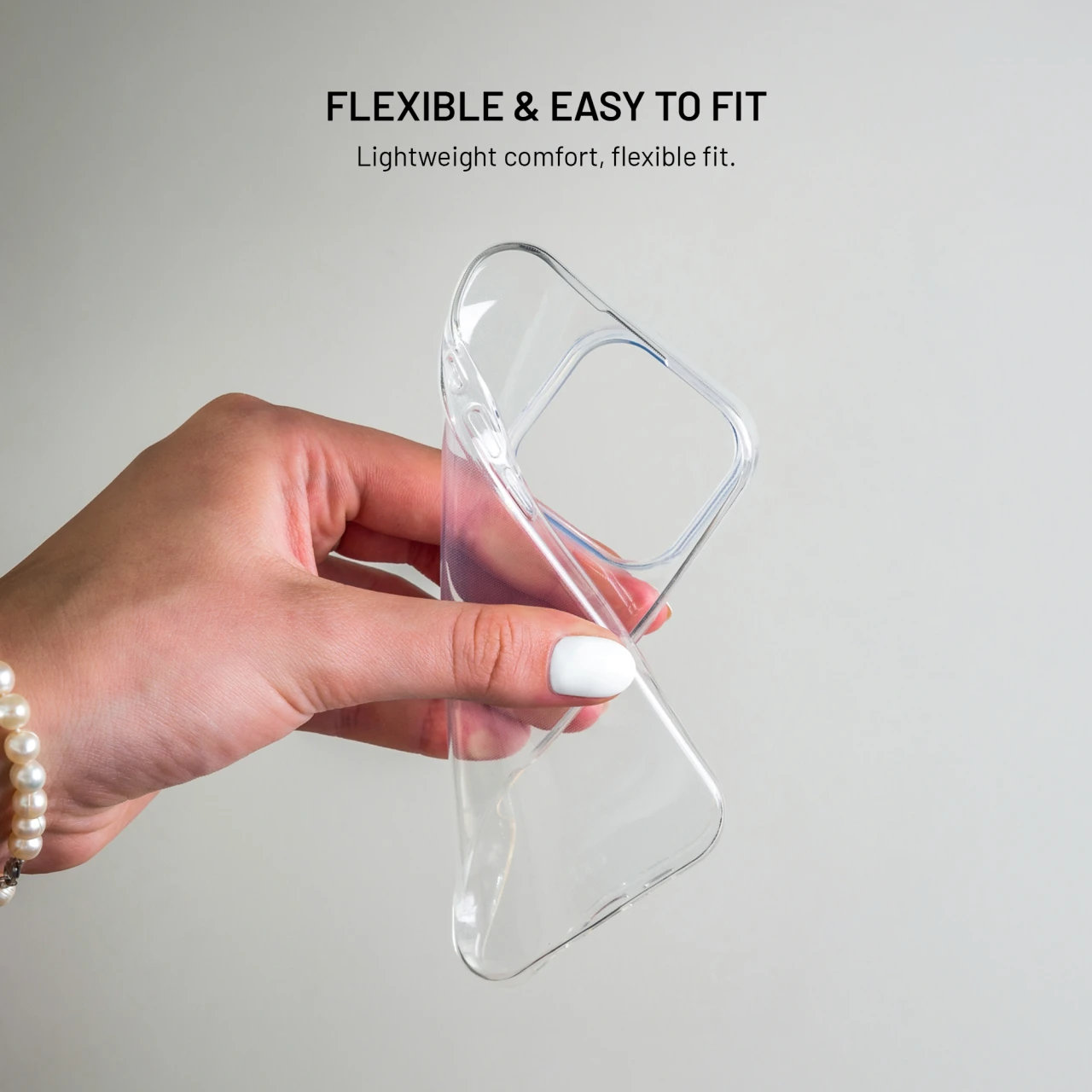 Gelový kryt FIXED Story AntiUV pro Xiaomi Redmi 17 4G, čirá