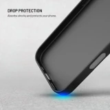Zadní pogumovaný kryt FIXED Story pro Xiaomi Redmi 17 4G, černá