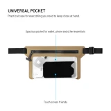 Voděodolné pouzdro FIXED Dry Belt okolo pasu z hypalonu s certifikací IPX8, khaki