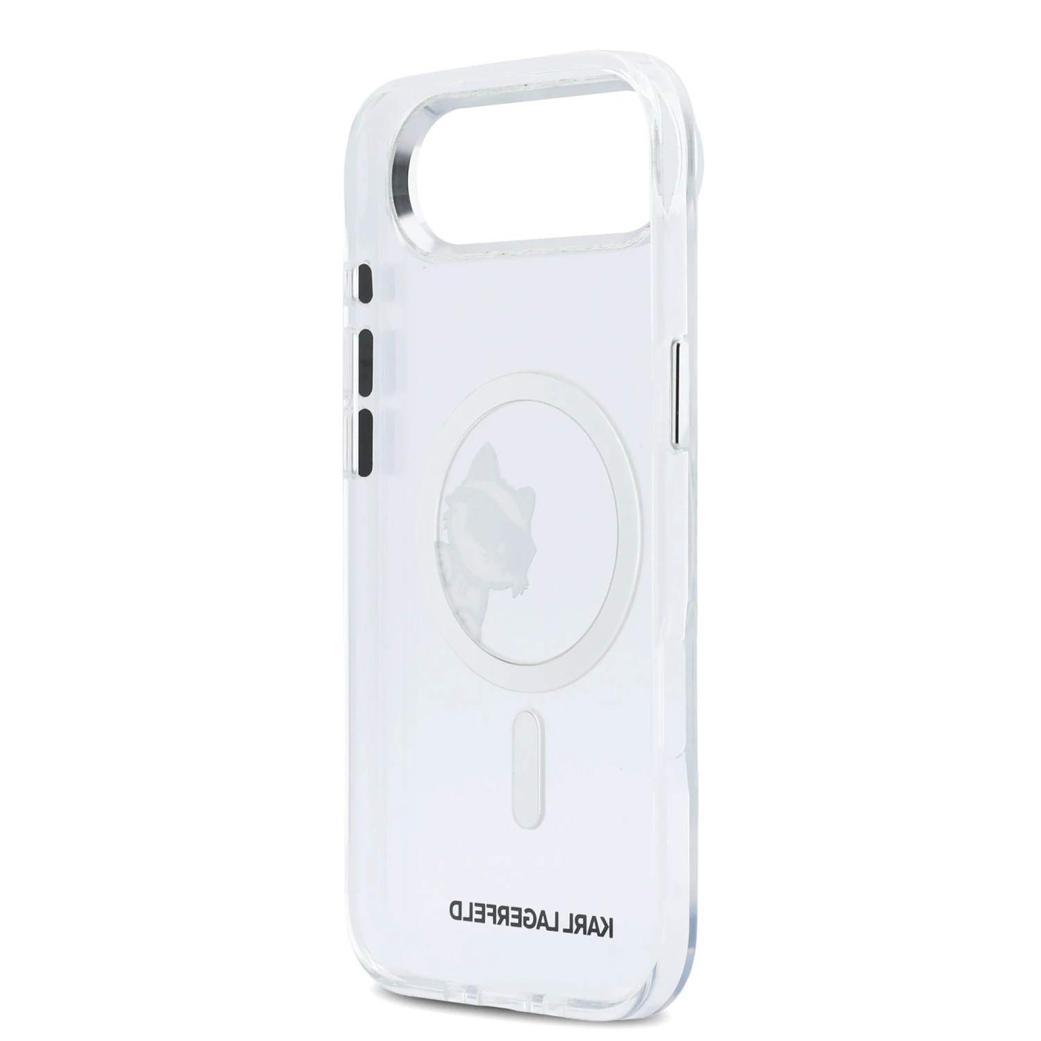 Karl Lagerfeld IML Choupette Peekaboo MagSafe Zadní Kryt pro iPhone Air Transparent