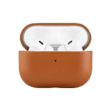 Kožené pouzdro FIXED PodsLeather pro Apple AirPods 3, hnědá