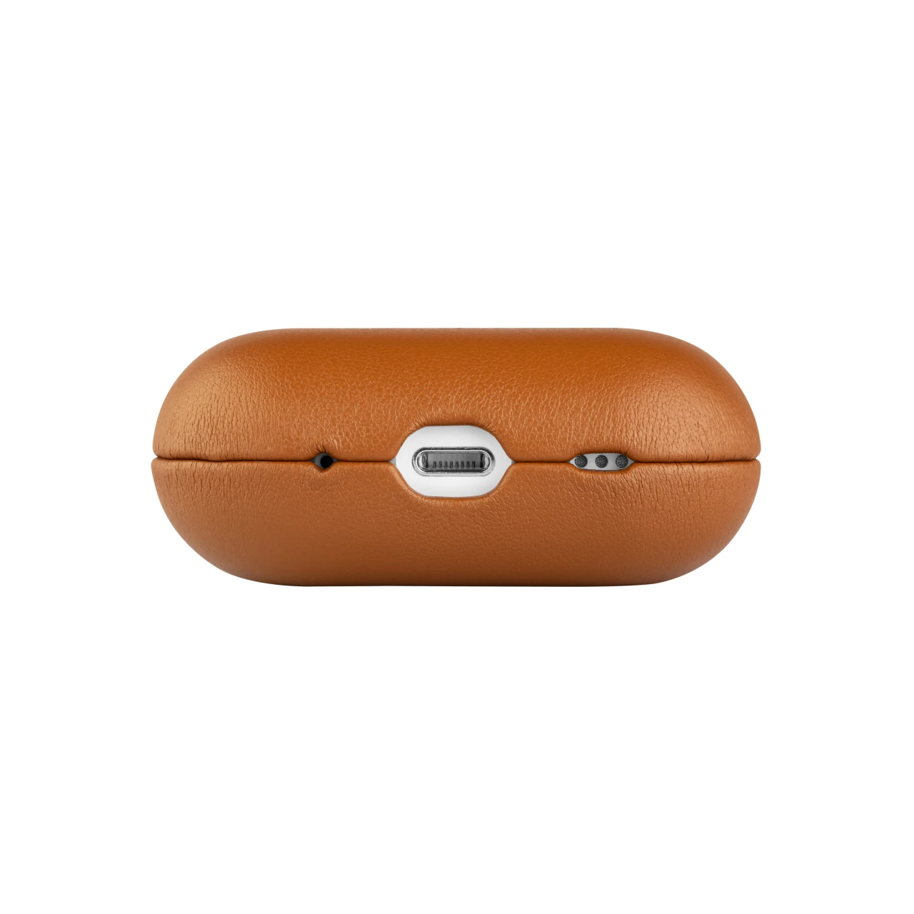 Kožené pouzdro FIXED PodsLeather pro Apple AirPods 3, hnědá