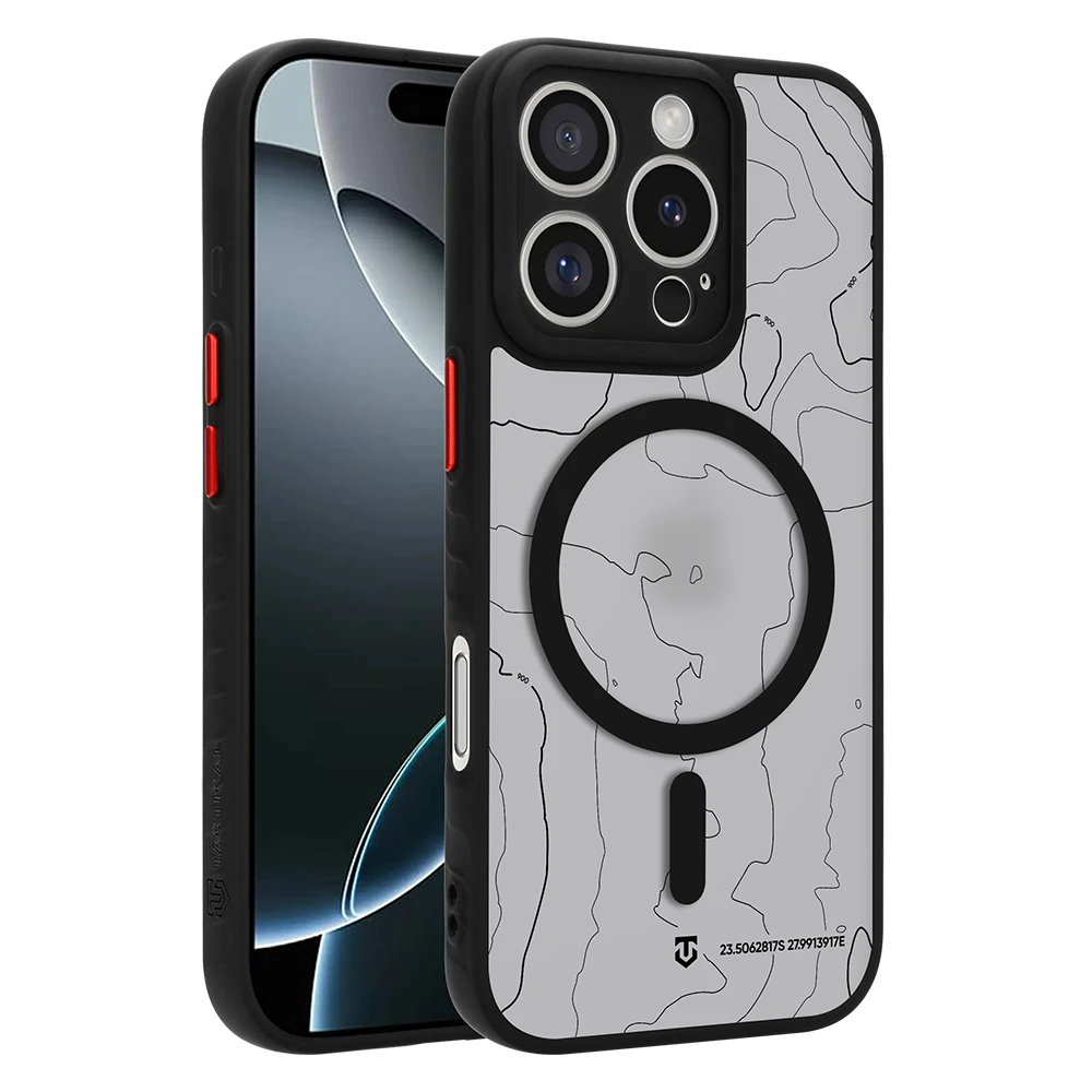 Tactical MagForce Warthog Kryt pro Apple iPhone 16 Pro Asphalt