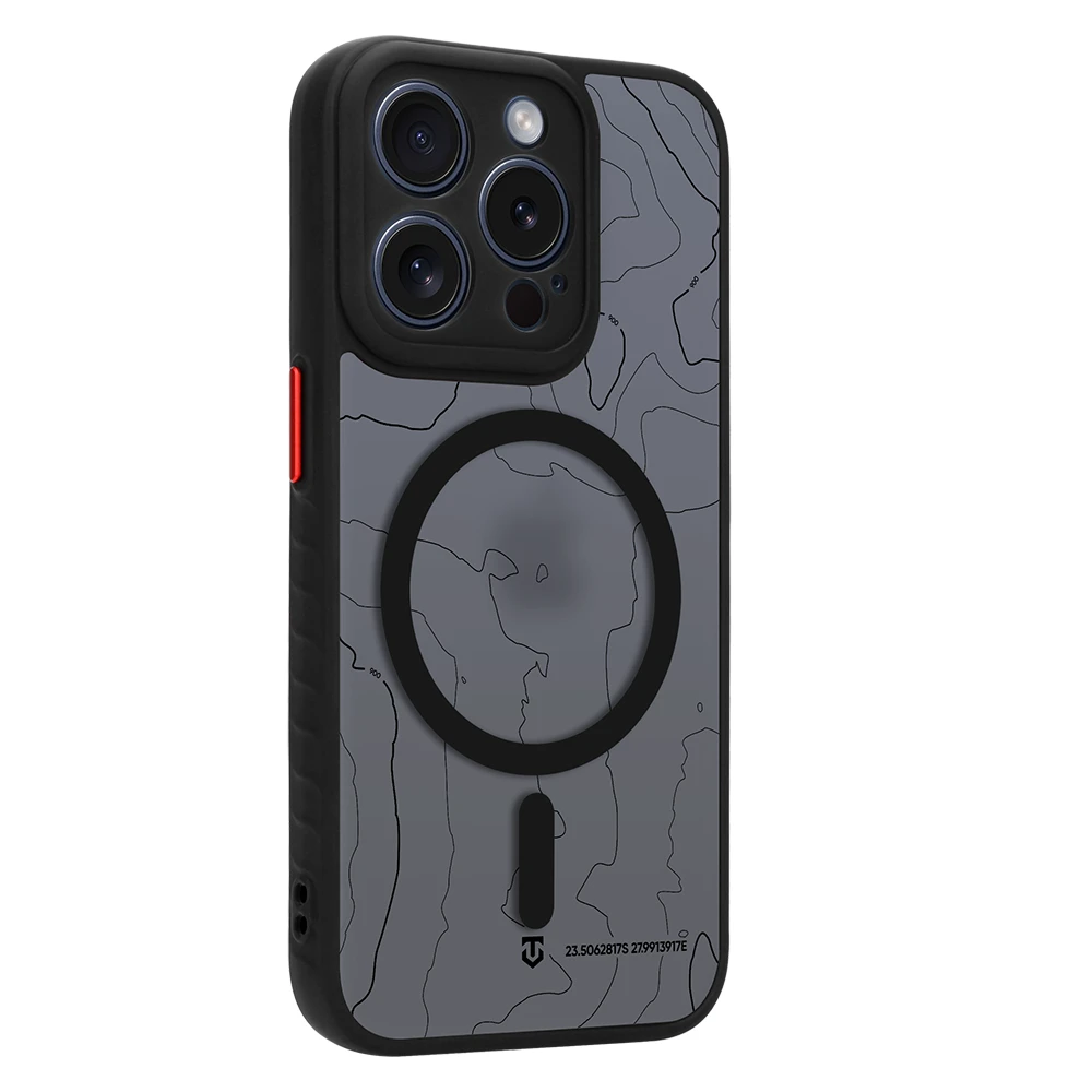 Tactical MagForce Warthog Kryt pro Apple iPhone 15 Pro Asphalt