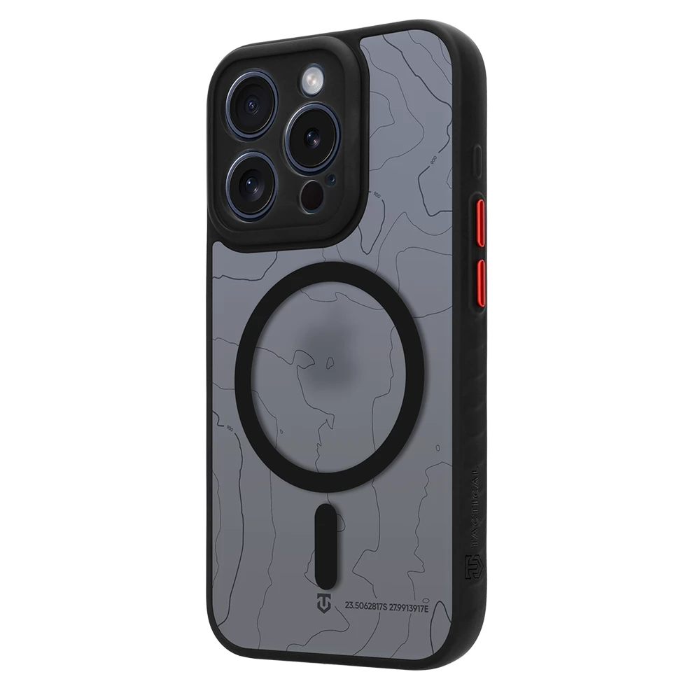 Tactical MagForce Warthog Kryt pro Apple iPhone 15 Pro Asphalt