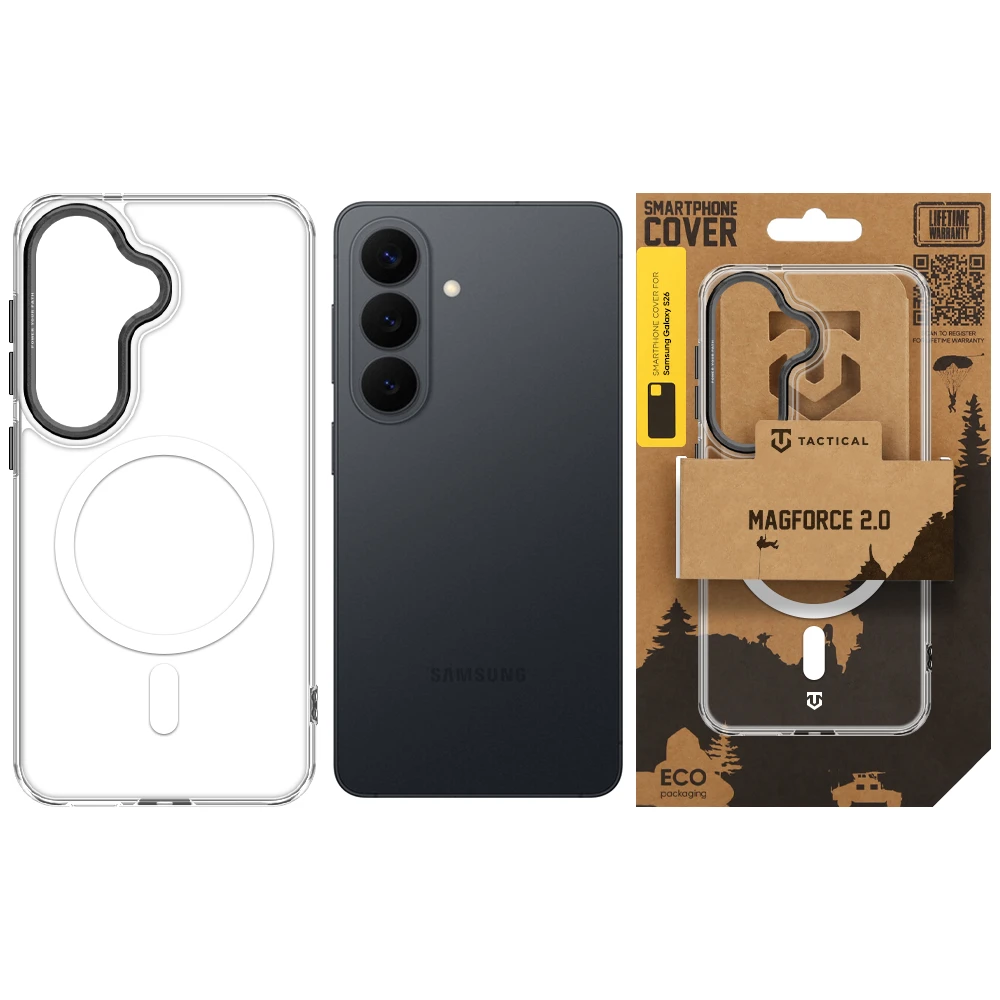 Tactical MagForce 2.0 Kryt pro Samsung Galaxy S26 Black