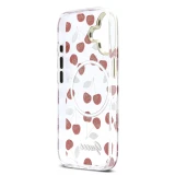 Guess IML Glitter Cherry MagSafe Zadní Kryt pro iPhone 17