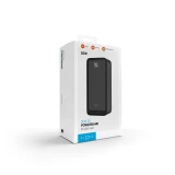 Powerbanka FIXED Zen2 30 s LCD displejem a výstupem PD 20W, 30 000 mAh, černá