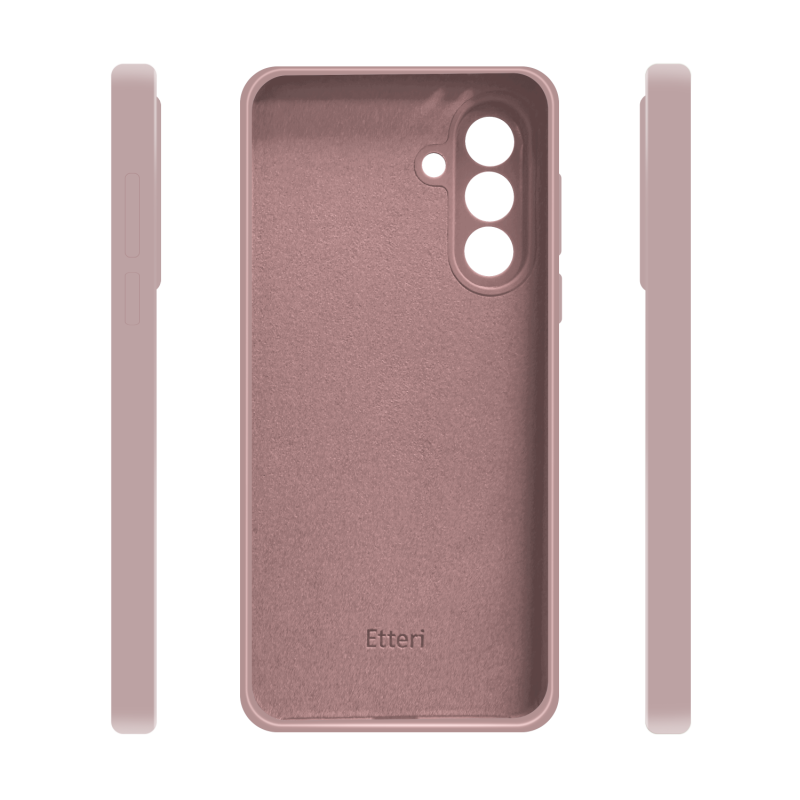 Silikonové pouzdro Etteri pro Samsung Galaxy A36 5G, růžová