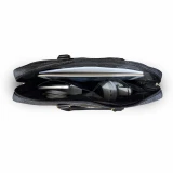 Guess PU 4G Stripe Metal Logo Taška na Notebook 16" Black