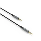 Audio kabel FIXED Link 3,5mm jack na 3,5mm jack, 1.5m, space gray