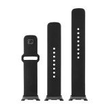 Set silikonových řemínků FIXED Silicone Sporty Strap pro Samsung Galaxy Watch 9/8, černá