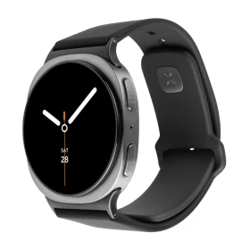 Set silikonových řemínků FIXED Silicone Sporty Strap pro Samsung Galaxy Watch 9/8, černá