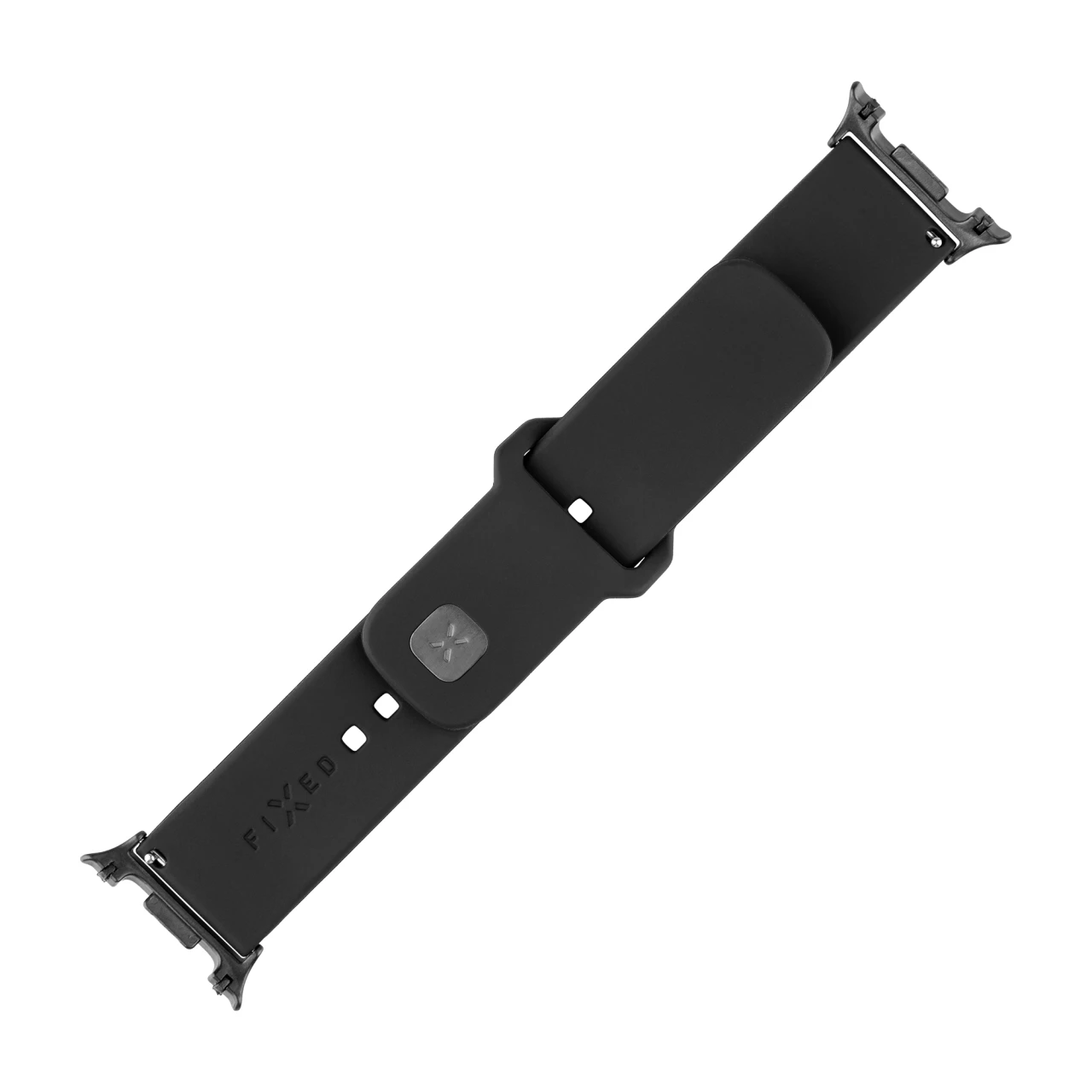 Set silikonových řemínků FIXED Silicone Sporty Strap pro Samsung Galaxy Watch 9/8, černá