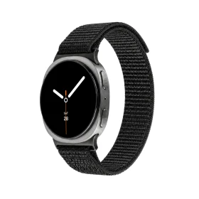 Nylonový řemínek FIXED Nylon Sporty Strap pro Samsung Galaxy Watch 9/8, černá