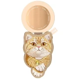 NIMMY magnetic hanger DENIM FASHION GINGER CAT brown