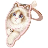 NIMMY magnetic hanger DENIM FASHION RAGDOLL CAT pink