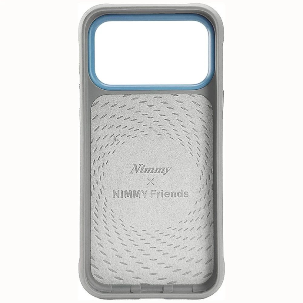 NIMMY case BIG EYED SILVER SHADED CAT for IPHONE 18 Pro Max/17 Pro Max grey