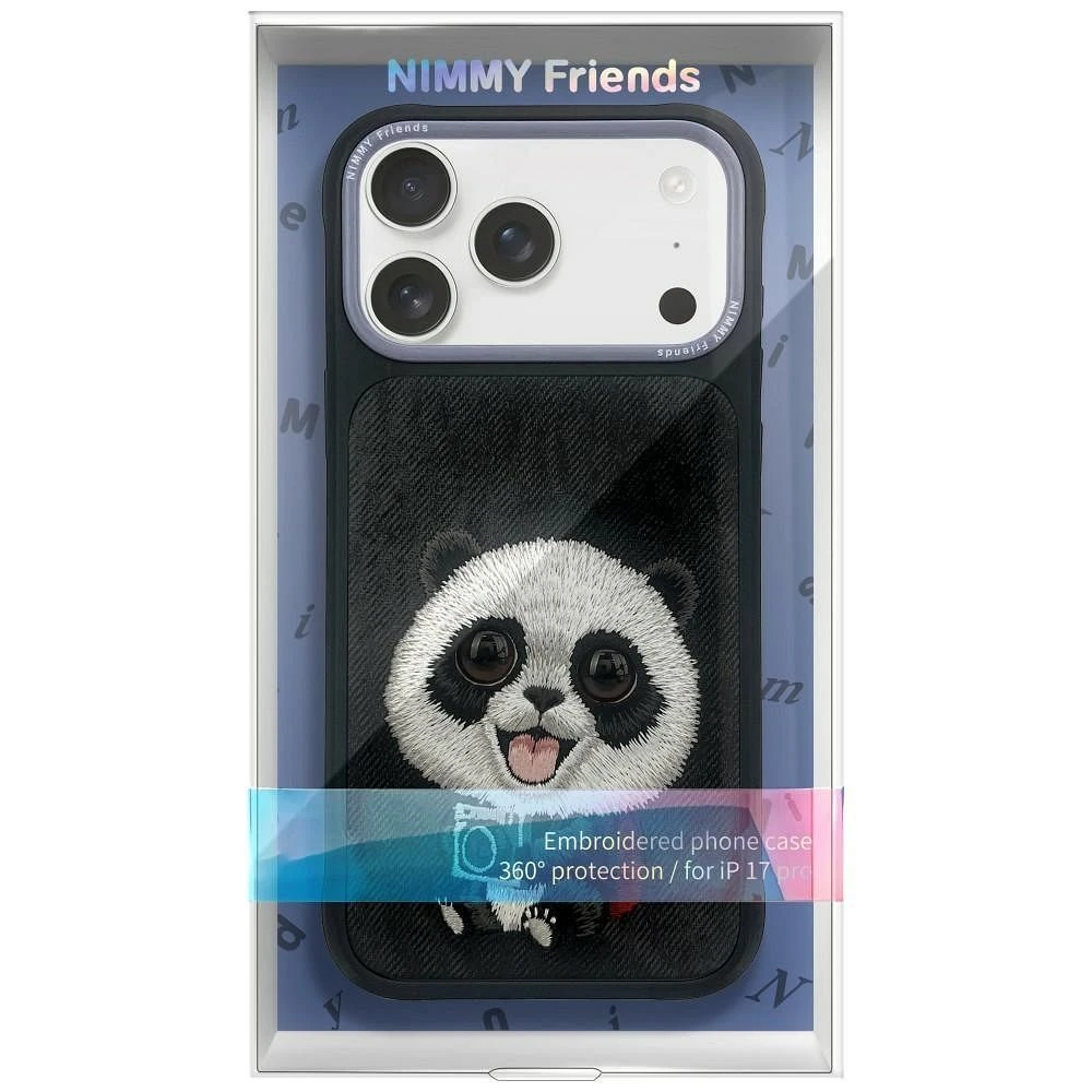 NIMMY case BIG EYED GIANT PANDA for IPHONE 18 Pro Max/17 Pro Max black