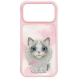 NIMMY case BIG EYED RAGDOLL for IPHONE 18 Pro Max/17 Pro Max pink