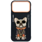 NIMMY case GLASSES COOL DOG for IPHONE 18 Pro Max/17 Pro Max black