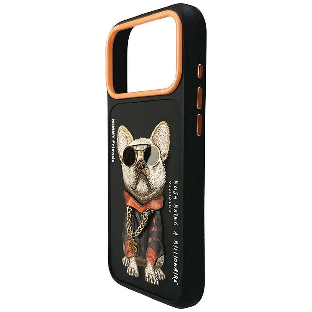 NIMMY case GLASSES COOL DOG for IPHONE 18 Pro/17 Pro black