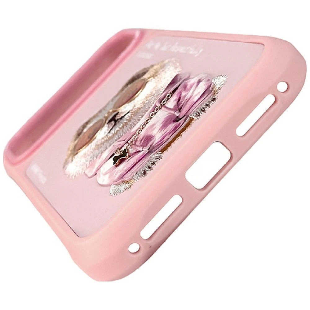 NIMMY case GLASSES COOL DOG for IPHONE 18 Pro/17 Pro pink