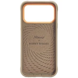 NIMMY case BIG EYED LYING TEDDY POODLE compatible with MagSafe for IPHONE 18 Pro/17 Pro brown