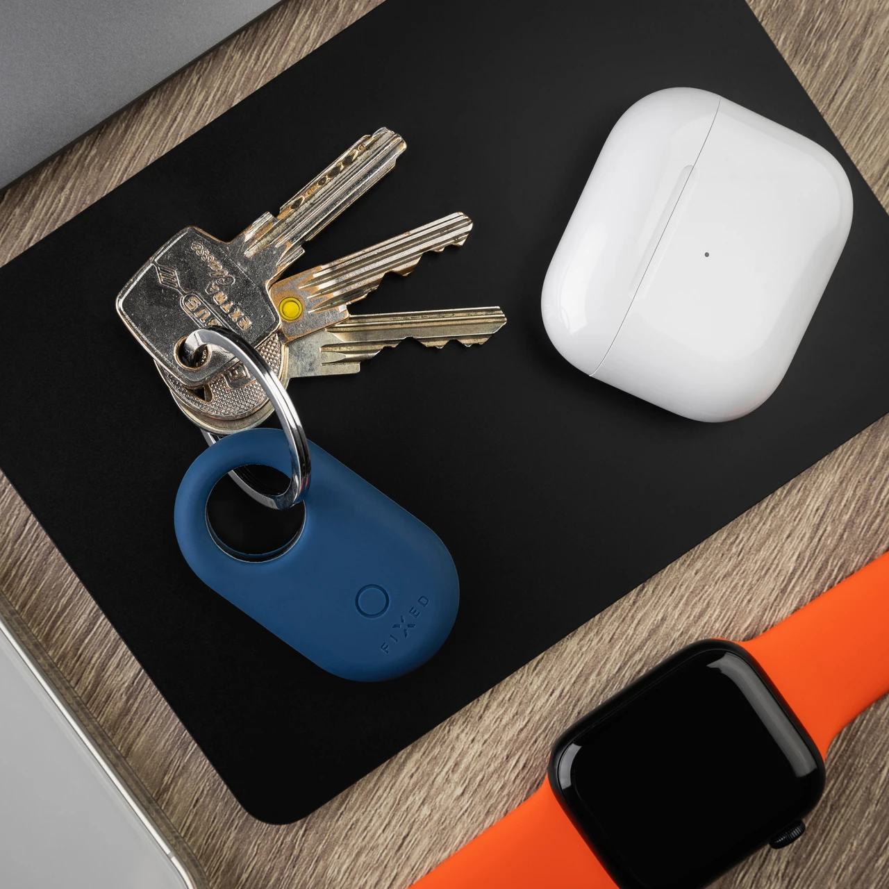 Silikonové pouzdro FIXED Silky pro Samsung SmartTag2, černá