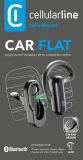 Bluetooth headset Cellularline CAR FLAT včetně nabíjecí základny do auta, černá