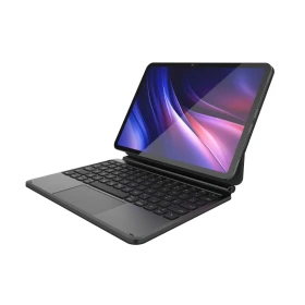 Pouzdro s bezdrátovou klávesnicí FIXED Typee Alu pro Apple iPad Pro 11" (2018-2022)/iPad Air (2020-2026), CZ, černá