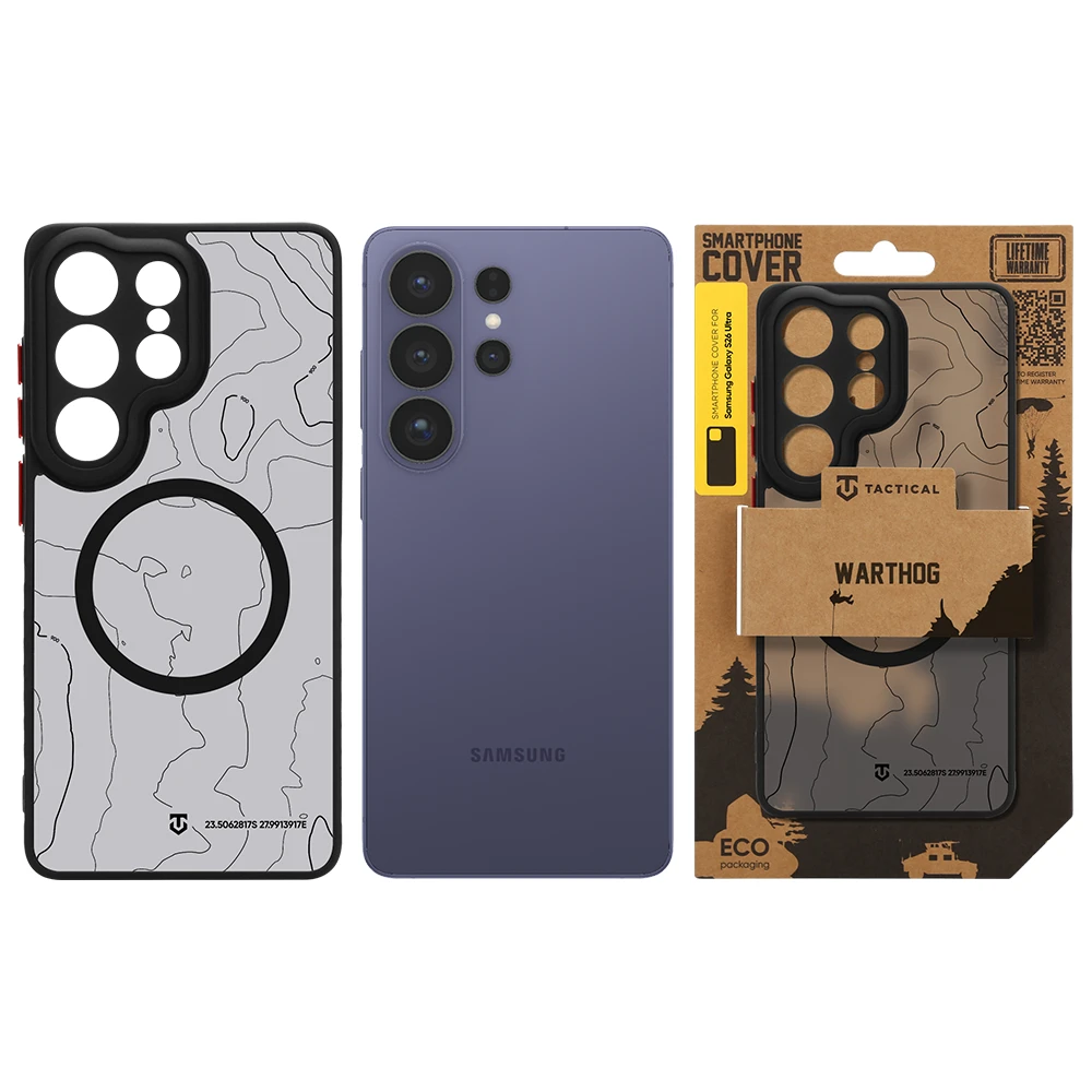 Tactical MagForce Warthog Kryt pro Samsung Galaxy S26 Ultra Asphalt