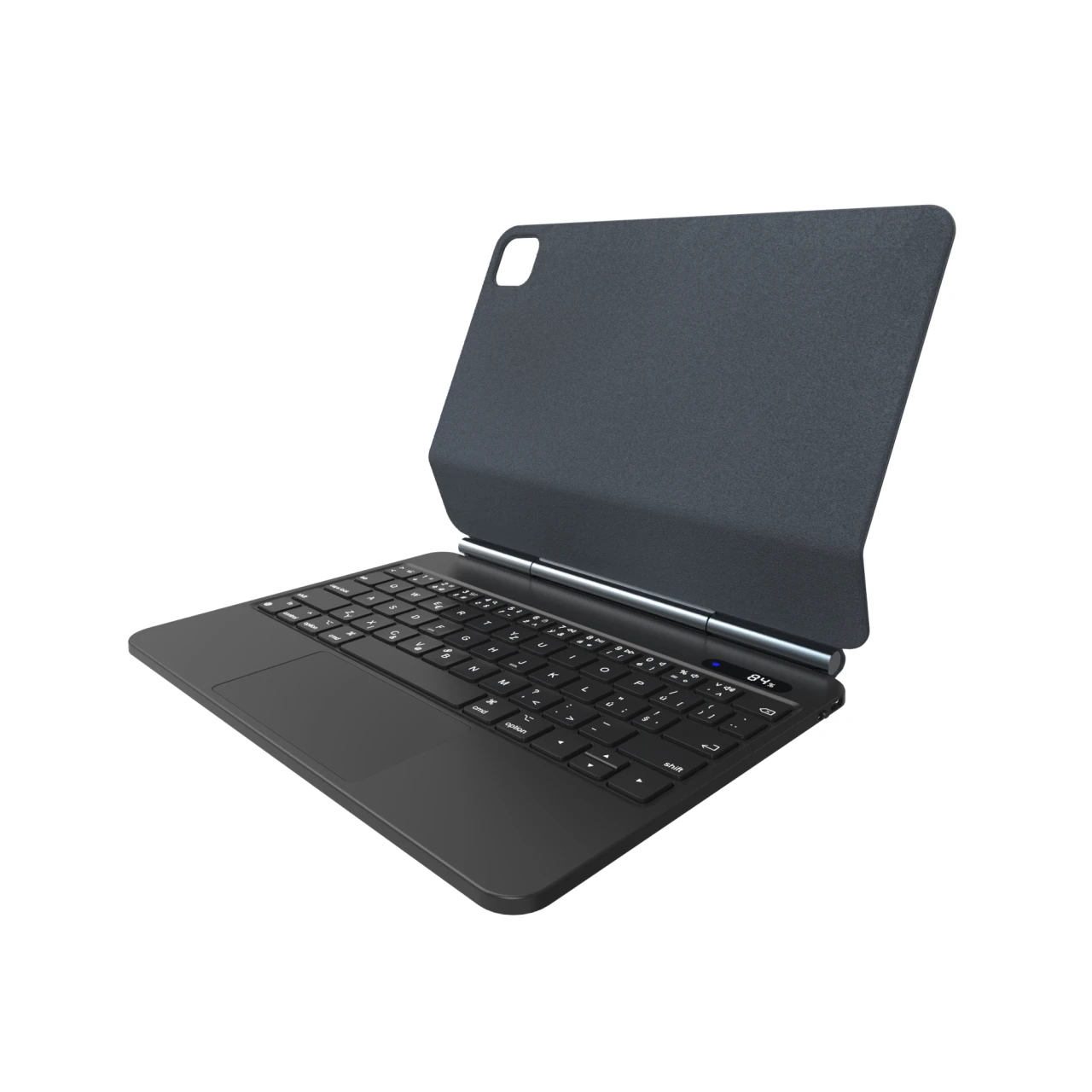 Pouzdro s bezdrátovou klávesnicí FIXED Typee pro Apple iPad Pro 12,9" (2018-2022)/iPad Pro 13"/iPad Air 13", CZ, černá