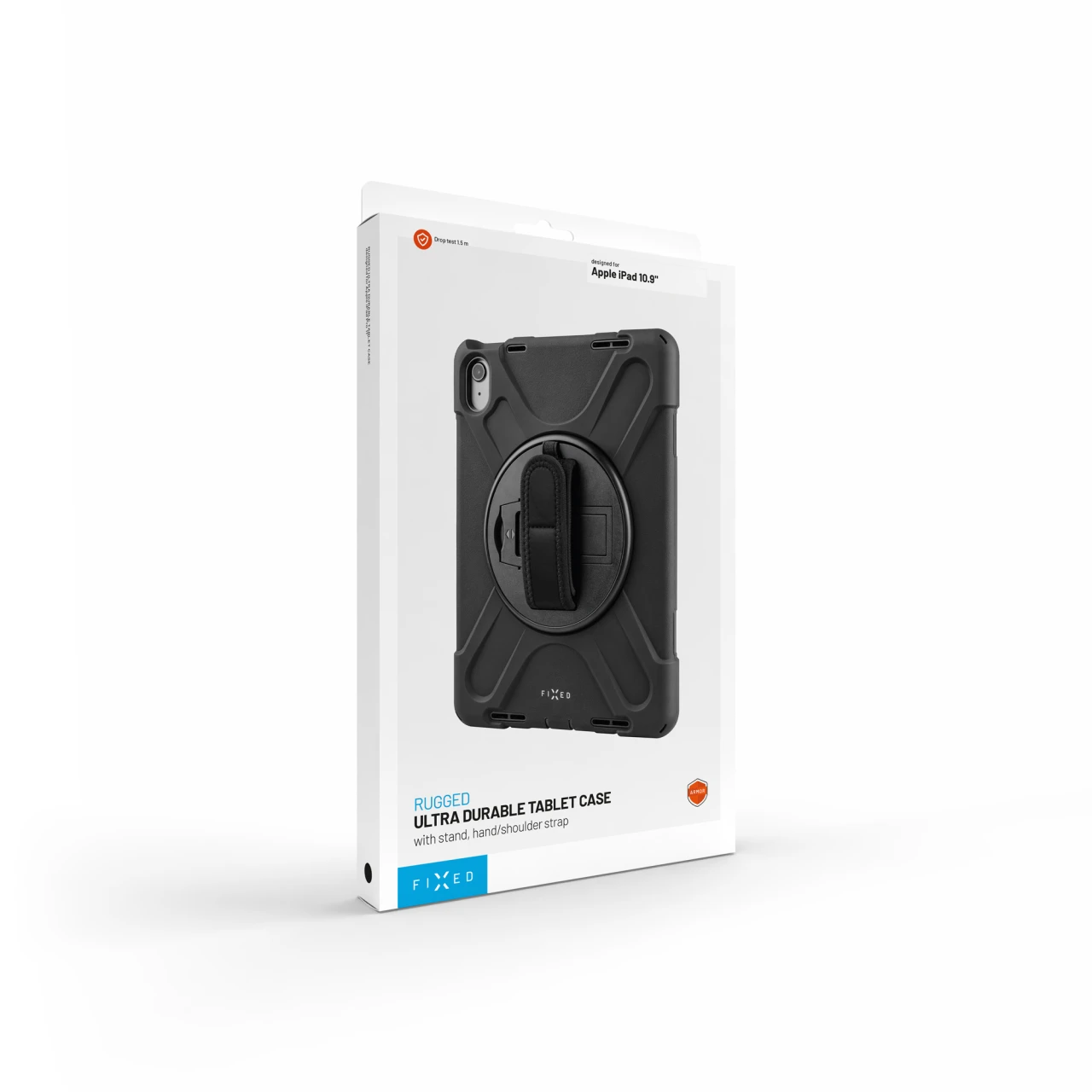 Odolné pouzdro se stojánkem FIXED Rugged Tab Case pro Samsung Galaxy Tab A11+, černá