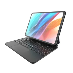 Pouzdro s bezdrátovou klávesnicí FIXED Typee pro Apple iPad Pro 11" M4 2024/M5 2025, EN, černá