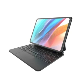 Pouzdro s bezdrátovou klávesnicí FIXED Typee pro Apple iPad Pro 11" M4 2024/M5 2025, CZ, černá
