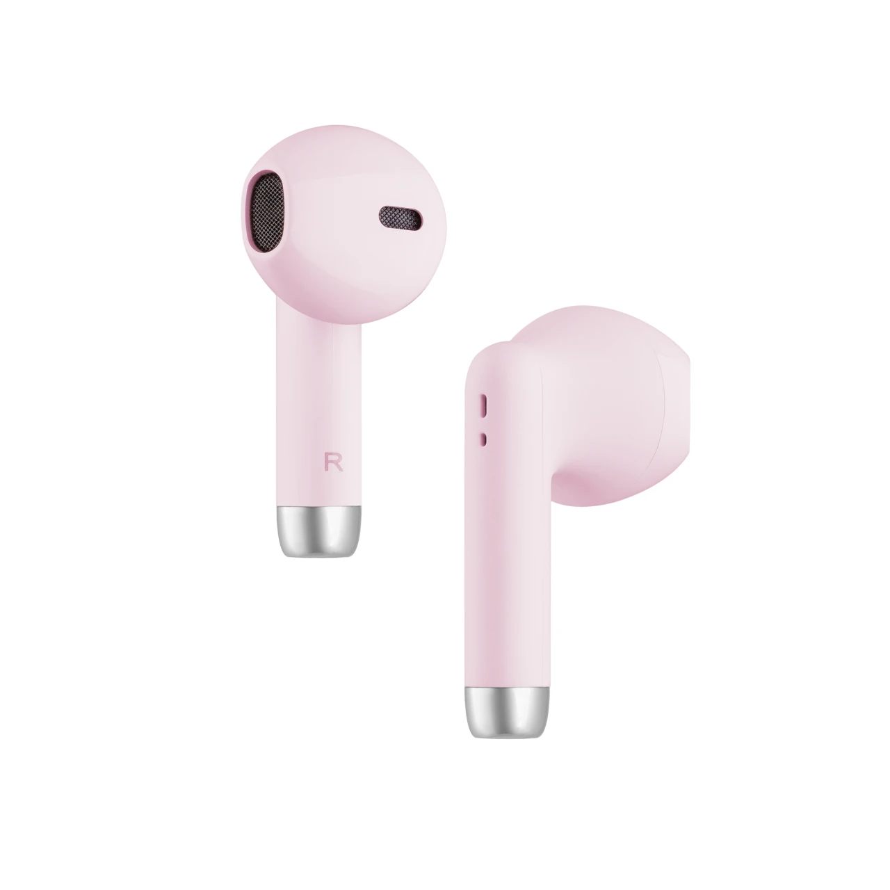 Bezdrátová TWS sluchátka FIXED Pods, růžová