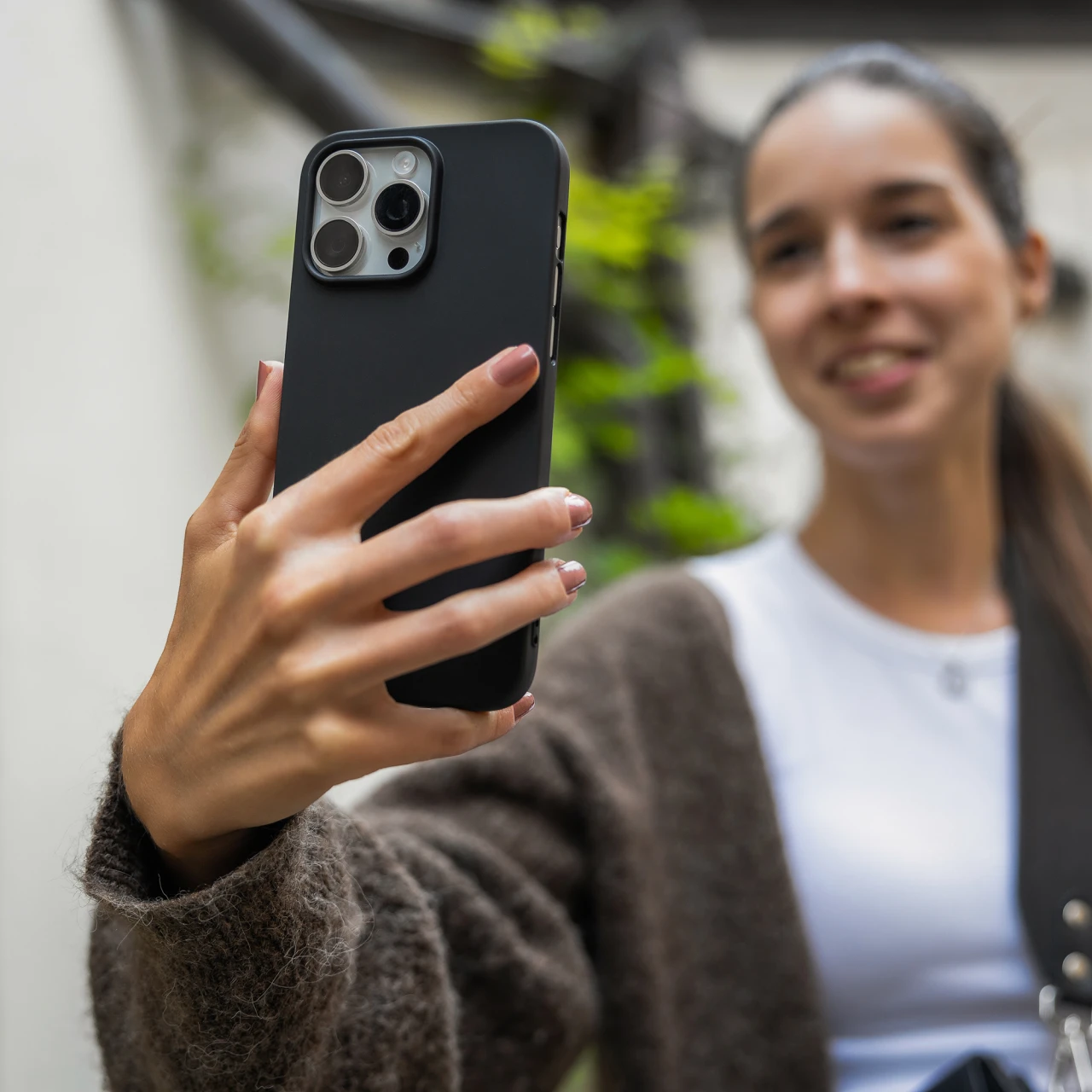 Zadní pogumovaný kryt FIXED Story pro Xiaomi Redmi Note 17 5G, černý