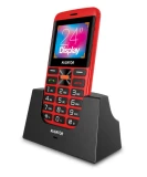 Aligator A910 4G Senior červená + nabíjecí stojánek