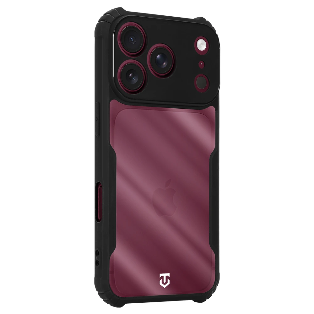 Tactical Quantum Stealth Kryt pro Apple iPhone 18 Pro/17 Pro Clear/Black