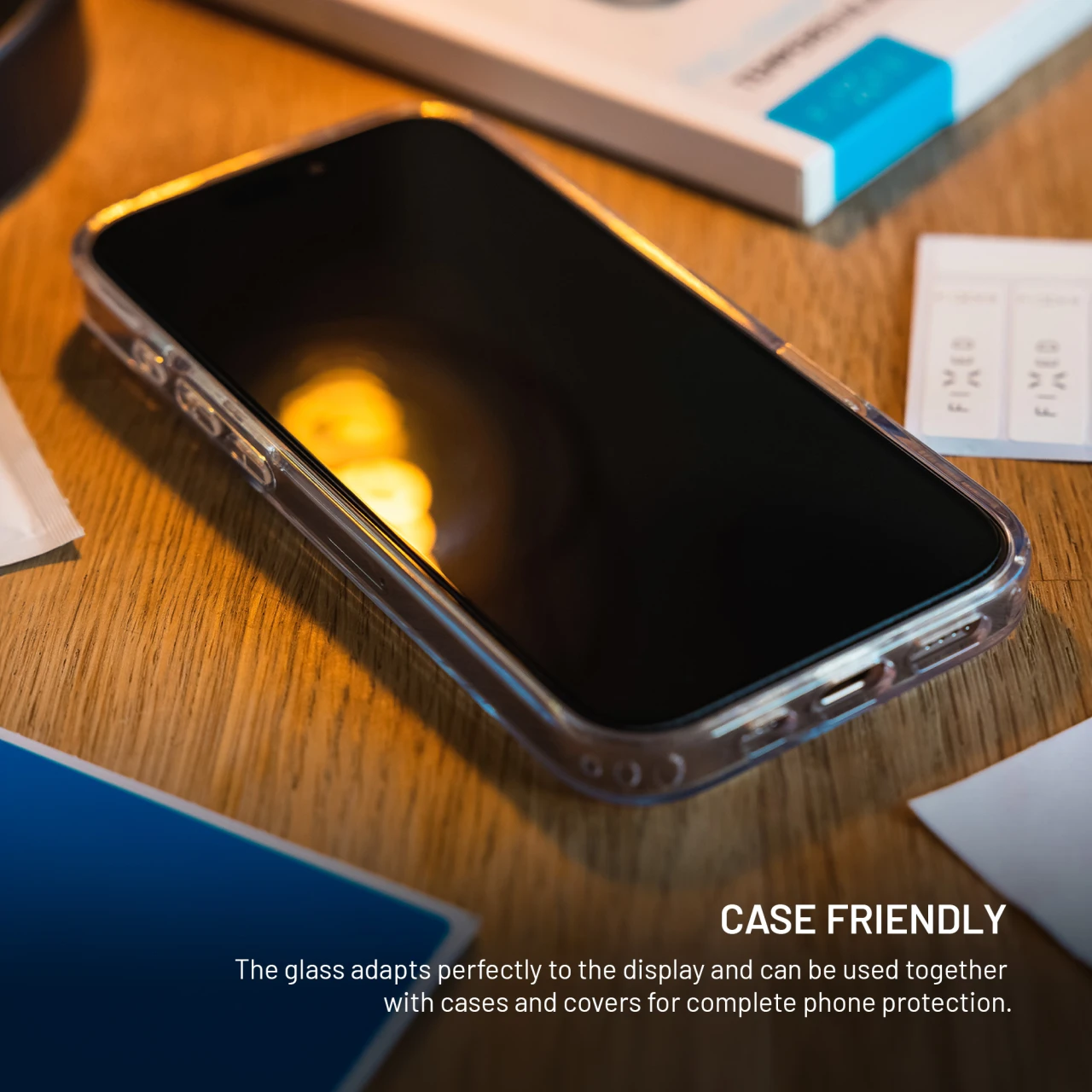 Tvrzené sklo FIXED pro Xiaomi 18 Pro, 2ks, čirá