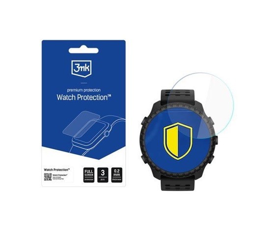 Hybridní sklo 3mk Watch Protection FlexibleGlass pro Suunto Core 2 (3ks)