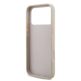 Zadní kryt Guess PU 4G Metal Logo pro Samsung Galaxy S26 FE, růžová