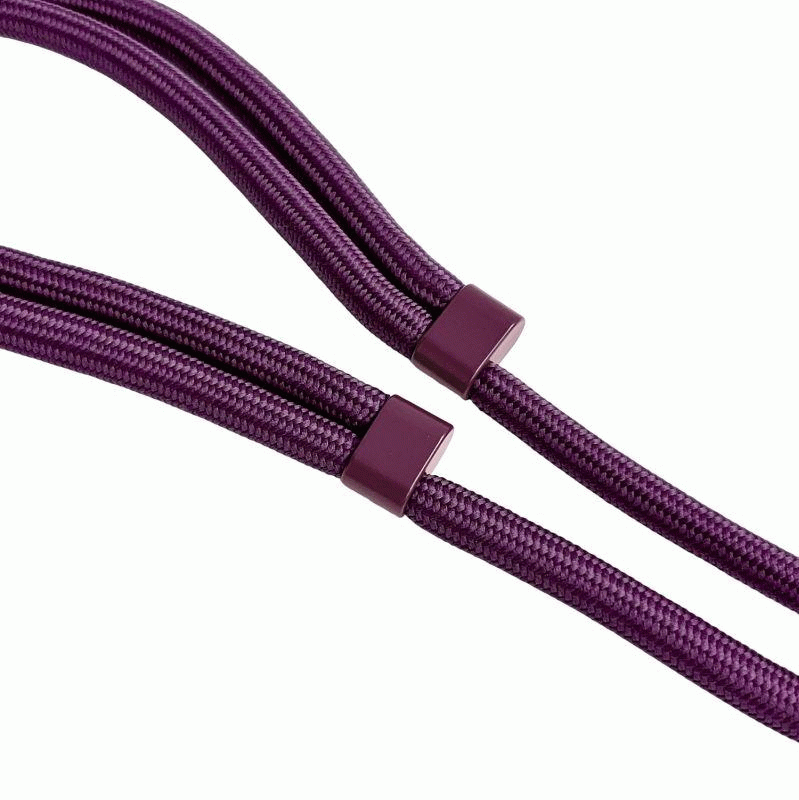 Popruh na krk Etteri s nastavitelnou délkou pro telefony se zadním krytem, višňová