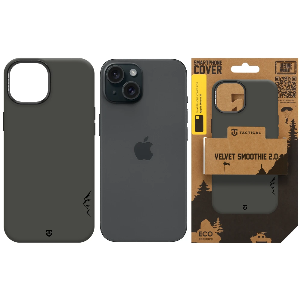Tactical MagForce Velvet Smoothie 2.0 Kryt pro Apple iPhone 15 Bazooka