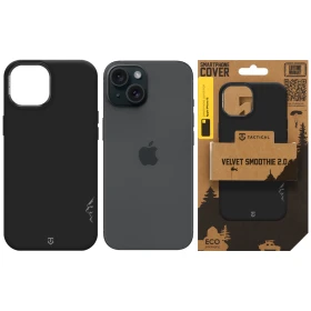 Tactical MagForce Velvet Smoothie 2.0 Kryt pro Apple iPhone 15 Asphalt