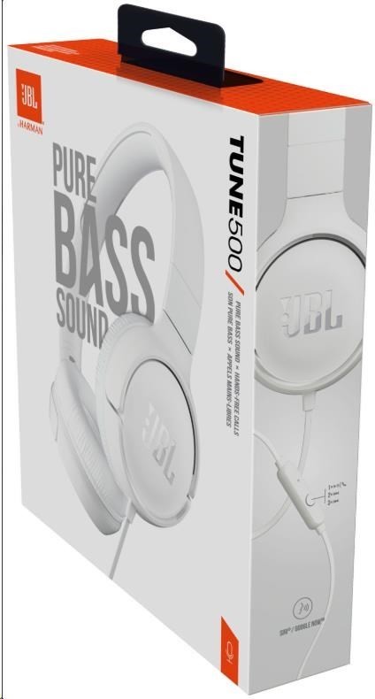 JBL Tune500 bílá