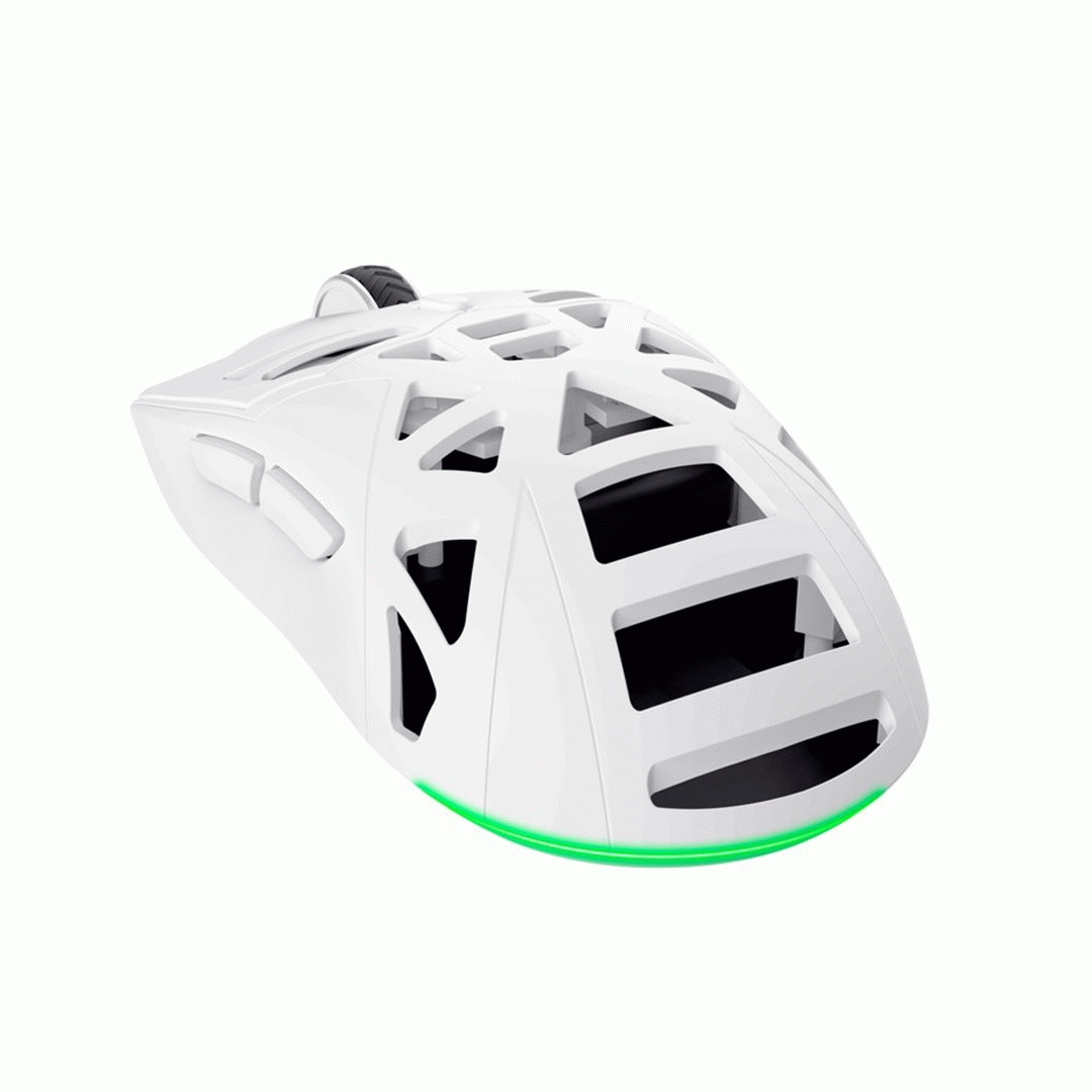 TRUST GXT932W VOLYX DUAL WIRLS MOUSE WHT