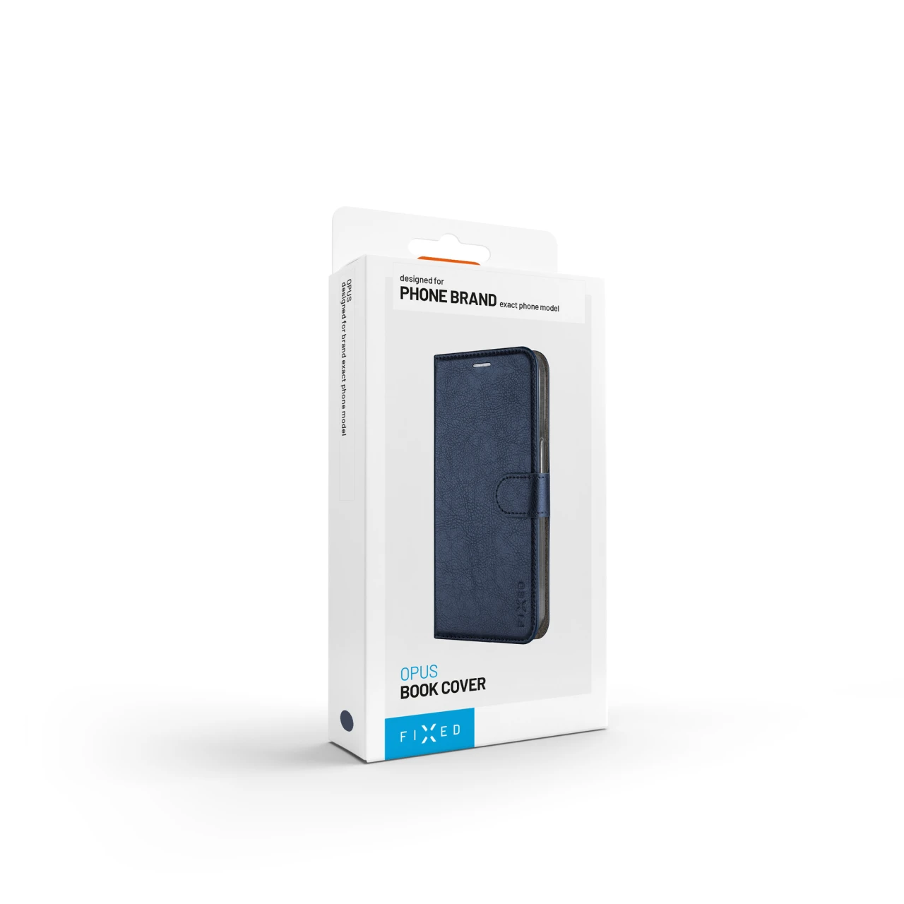 Flipové pouzdro FIXED Opus pro Samsung Galaxy A18, modrá